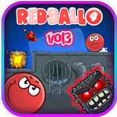 Red Hero 4 - Bounce Ball Vol3 icon
