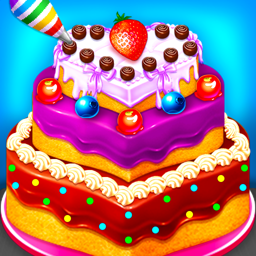 Cake Cooking &amp; Decorate Games icon