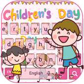 Cute Children's Day Keyboard Theme on 9Apps