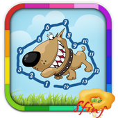 Kids Connect Dots Animals Free icon