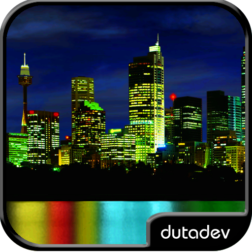City at Night Live Wallpaper icon
