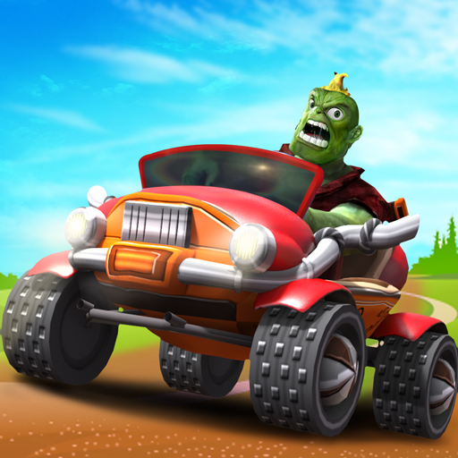 Monster Kart Multiplayer Racing : Buggy Games 2021 иконка