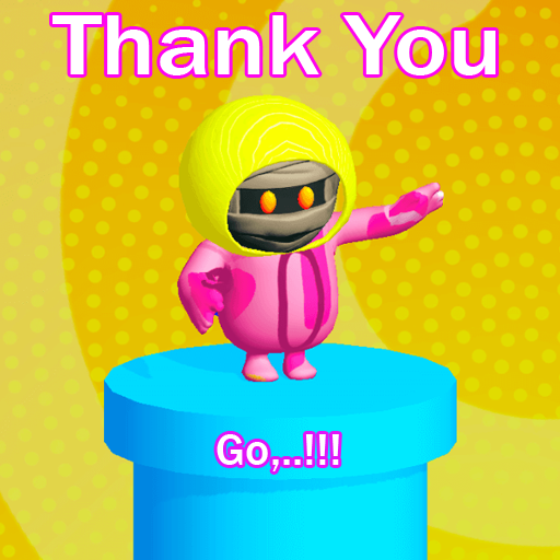 fall fun guys race games icon