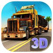 Off Road Truck Transporter Simulator 3D 2017 icon