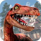 Epic Battle Dinosaur Racing 3D - Dino Simulator 17 icon