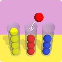 Balls Sort : Sort the 3D balls