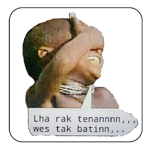 STICKER WA Lawak lucu icon