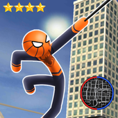 Amazing Spider Stickman Rope: City Gangstar Crime icon