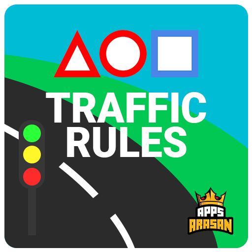 Traffic Rules Symbols Signs Road Safety Guidelines icon