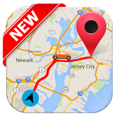 GPS Route Finder &amp; Traffic: Maps Navigation Live icon