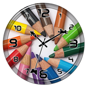 Pencil Clock Live Wallpaper icon