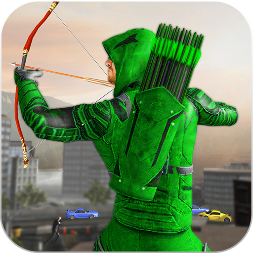 Arrow Super hero games: Bow and arrow games icon
