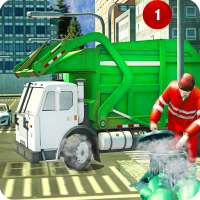 Garbage Truck Trash Simulation