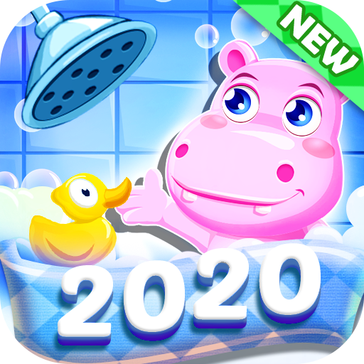 Bathe Hippo - Connect Pipes icon