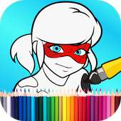 Coloriage de Ladybug on 9Apps