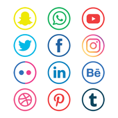 All messengers and social networks icon
