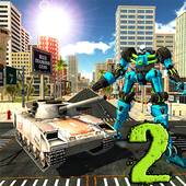 US Army Tank Transform Robot 2 icon