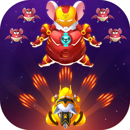 Cat Invaders -  Galaxy Attack Space Shooter icon