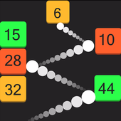 idle balls Brick shooters icon