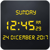 Digital Clock Live Wallpaper icon