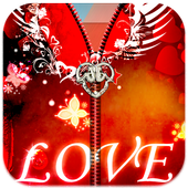 Love Zipper Lock icon
