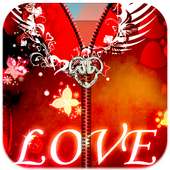 Love Zipper Lock on 9Apps