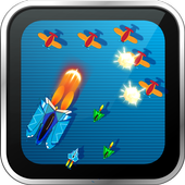 Thunder bolt fighter icon
