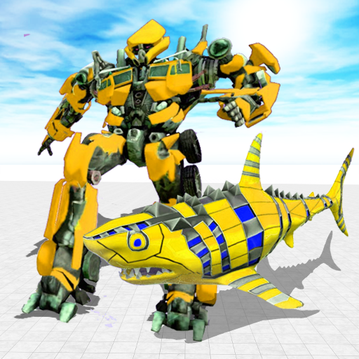 Spider Robot Shark– Shark Robot Transformation icon