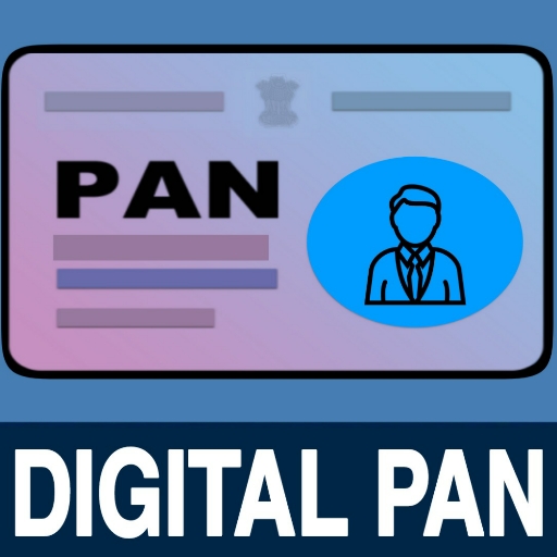 Pan card download and guide icon