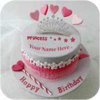 Write Name on Birthday Cake