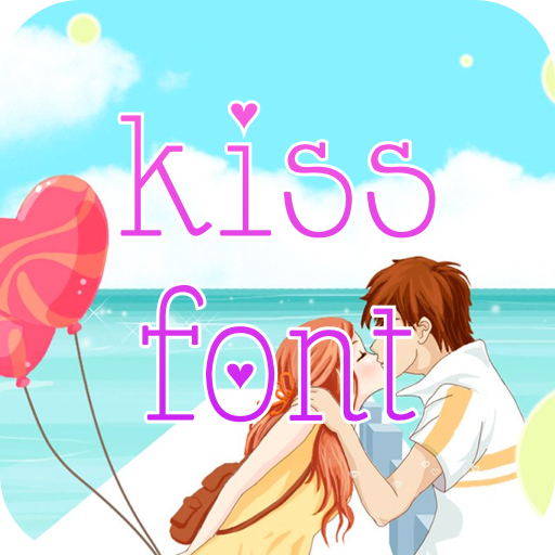 Kiss Font for FlipFont , Cool Fonts Text Free icon