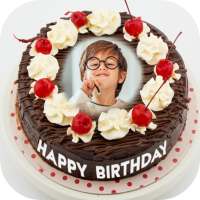 Name Photo On Birthday Cake - Birthday Photo Frame on 9Apps