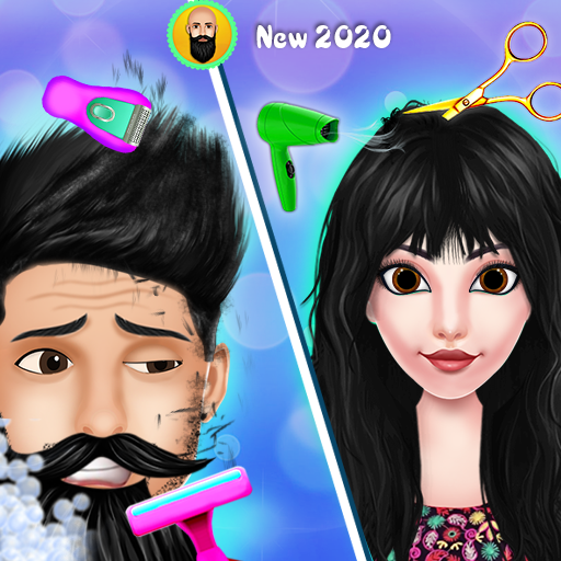 Barber Shop - Girl And Men Hair Salon Game icon