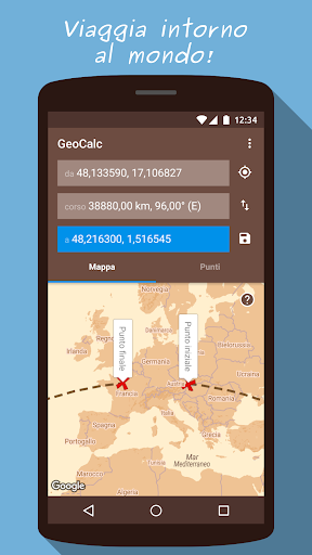 GeoCalc (Calcolatore di coordinate) screenshot 3