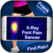 X-ray Foot Pain scanner Prank icon