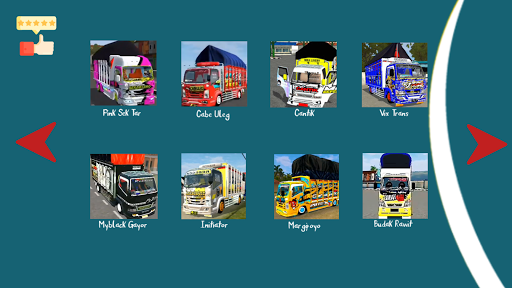 Mod Bussid Truck Oleng screenshot 5