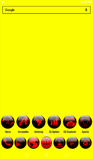 Red Glass Orb Icon Pack screenshot 9