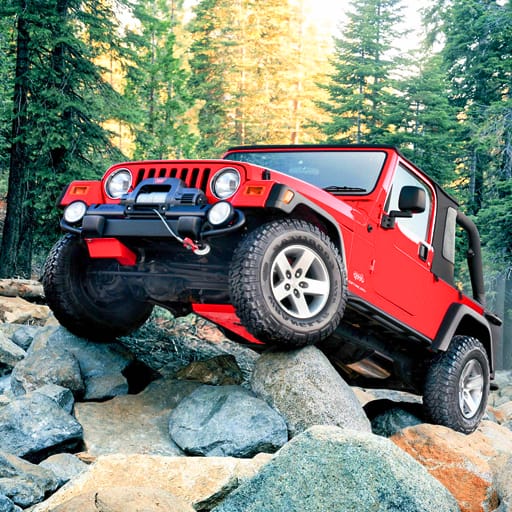 Offroad Jeep Parking Simulator icon