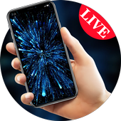 Cool flash Shiny line live wallpaper icon