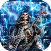 Electric Skull Keyboard on 9Apps