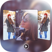 Photo   Music = Video (Slideshow) icon