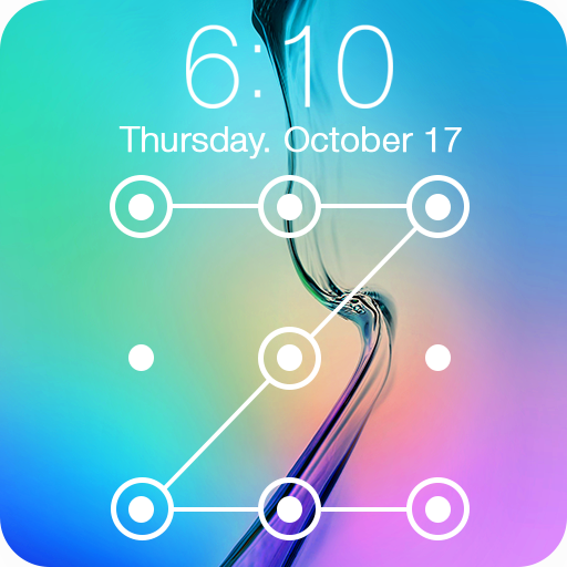 Galaxy Water Shape Wallpaper AppLock Security icon