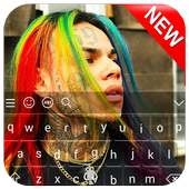 6IX9INE Keyboard Theme on 9Apps