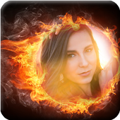 Fire Photo Frame icon