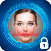 Face Detector Screen Lock Simulator icon