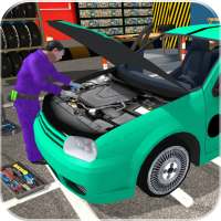 Car Mechanic Workshop: Robot Job