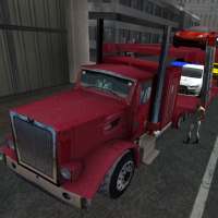 3D-Autotransporter LKW sim