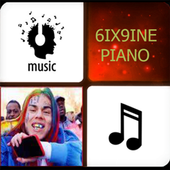 6ix9ine -GOTTI- Piano  Game icon
