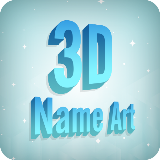 3D Name Art icon