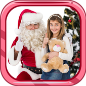 Santa Claus In Photo icon